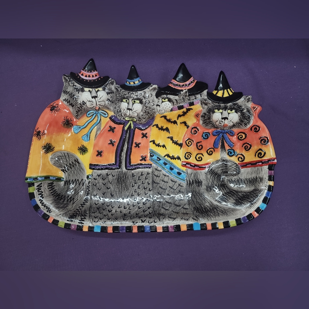 Fitz and Floyd Kitty Witches #